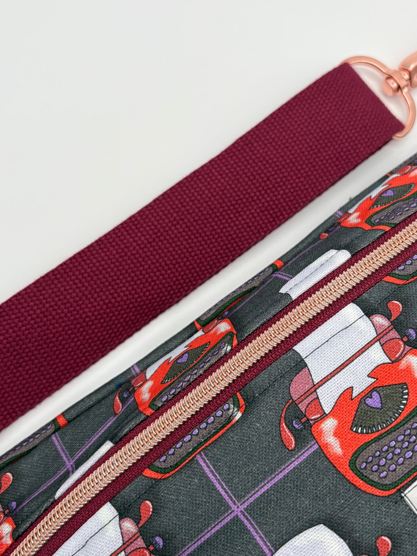 Crossbodybag/ Hipbag- Schreibmaschinen UNIKAT