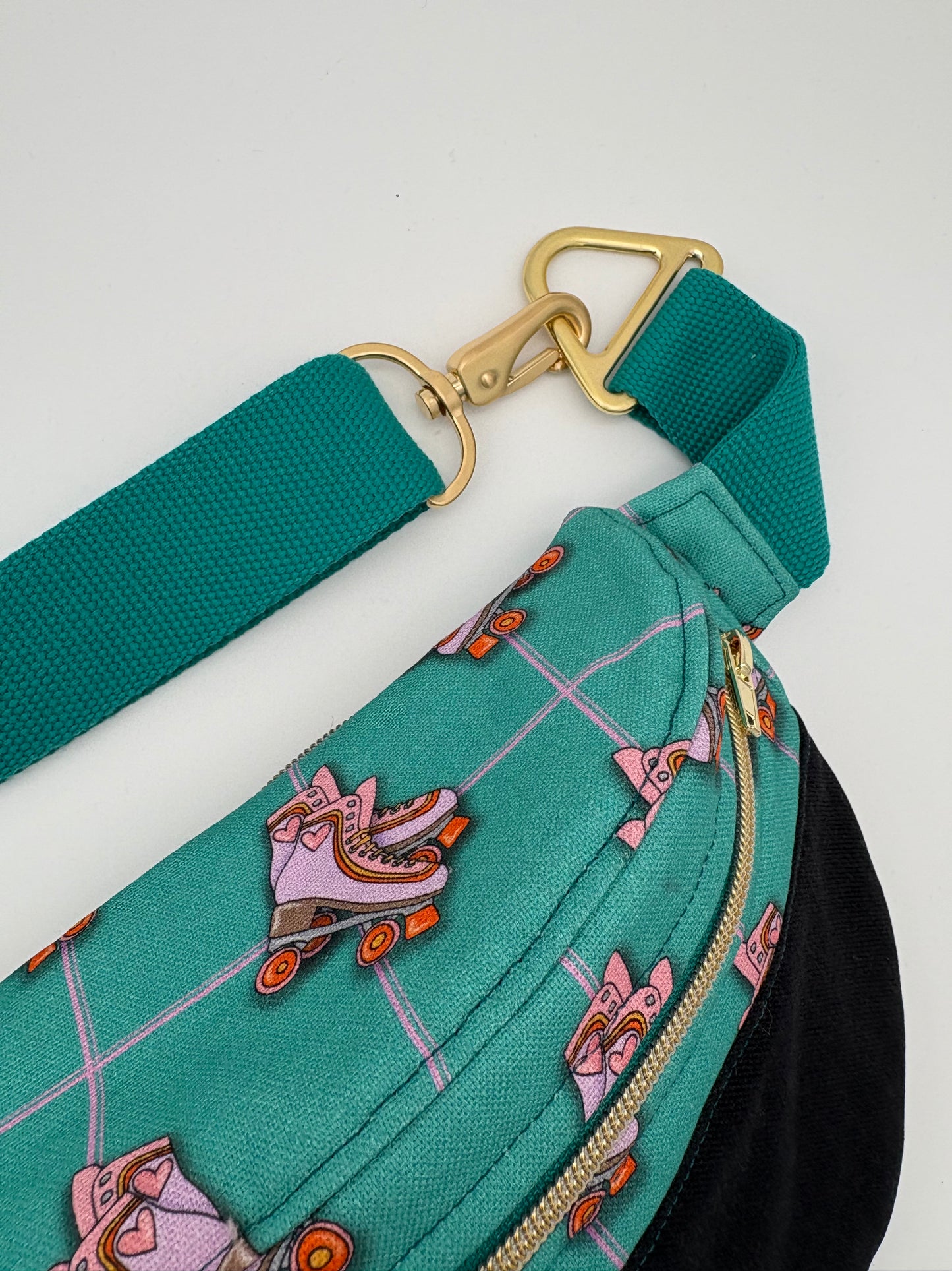 Hipbag- Retro Rollschuhe