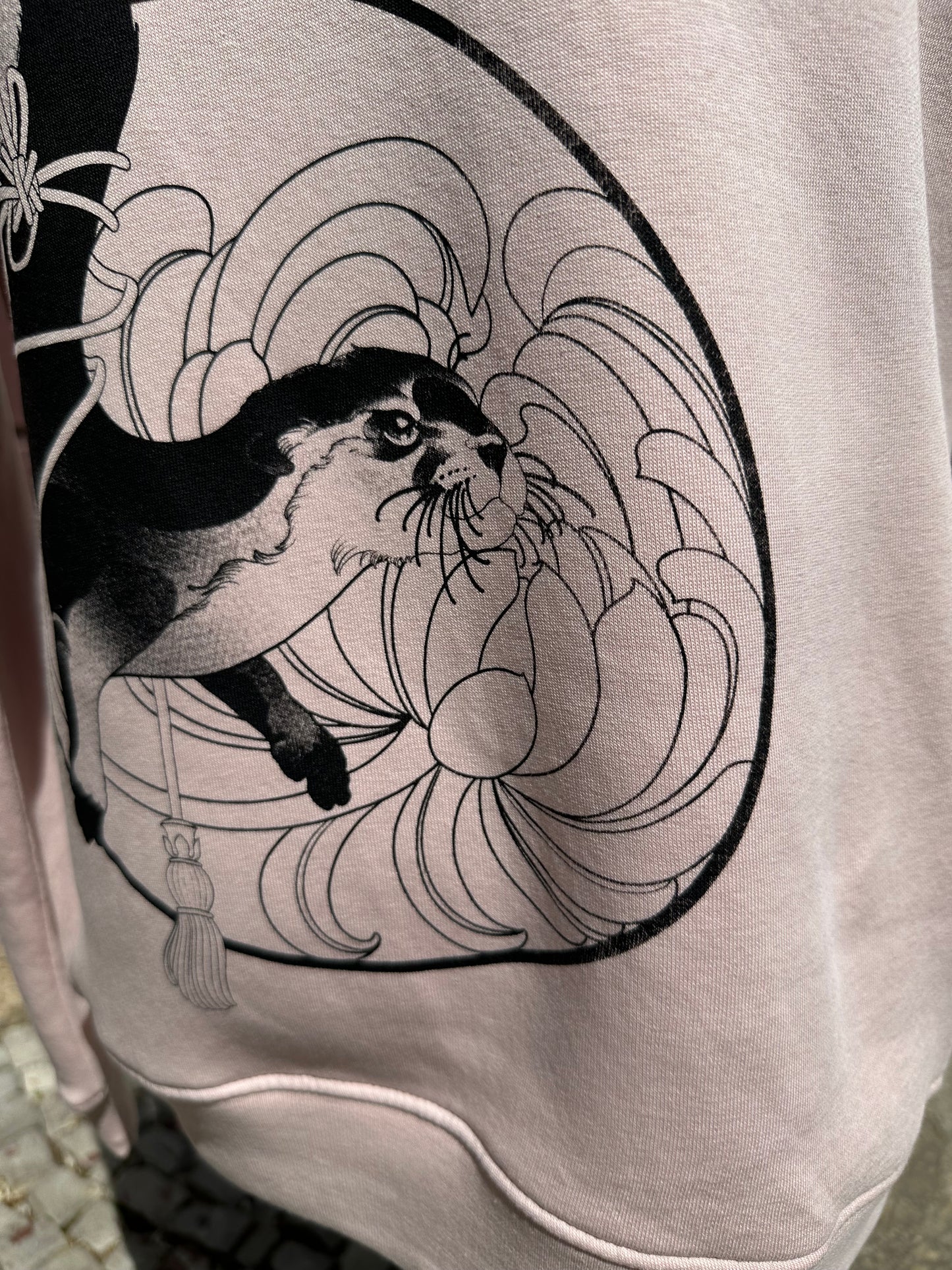 Fairtrade Hoodie Otter Rosa