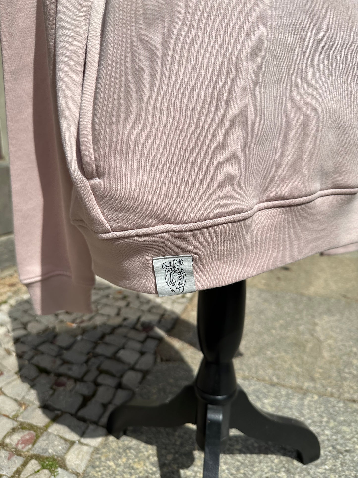 Fairtrade Hoodie Otter Rosa