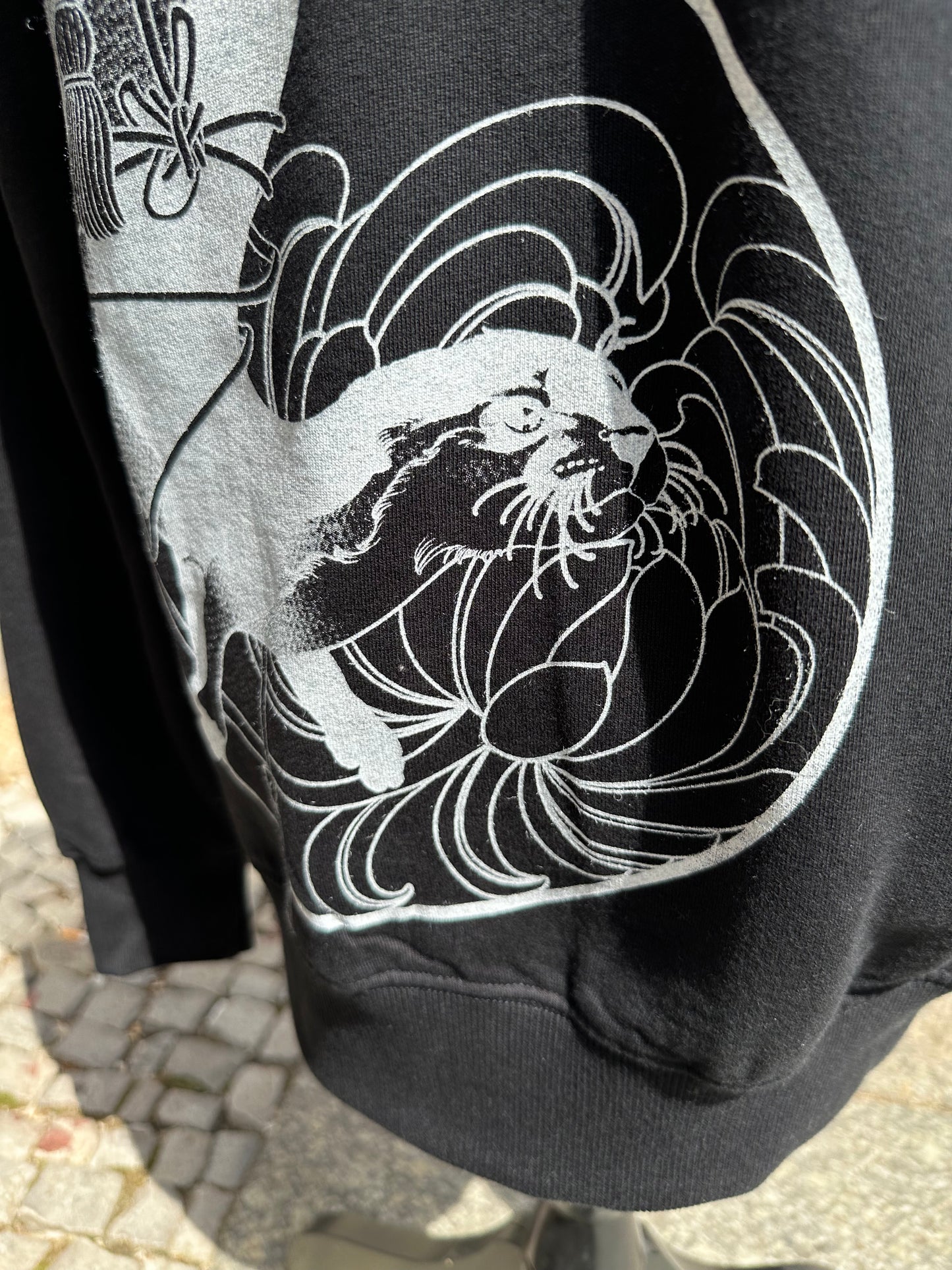 Fairtrade Hoodie Otter schwarz