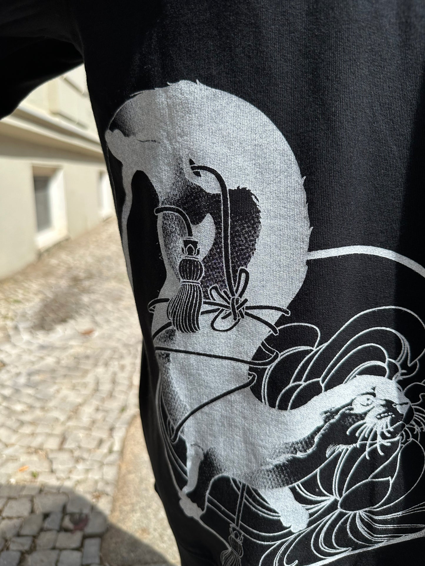 Fairtrade Hoodie Otter schwarz