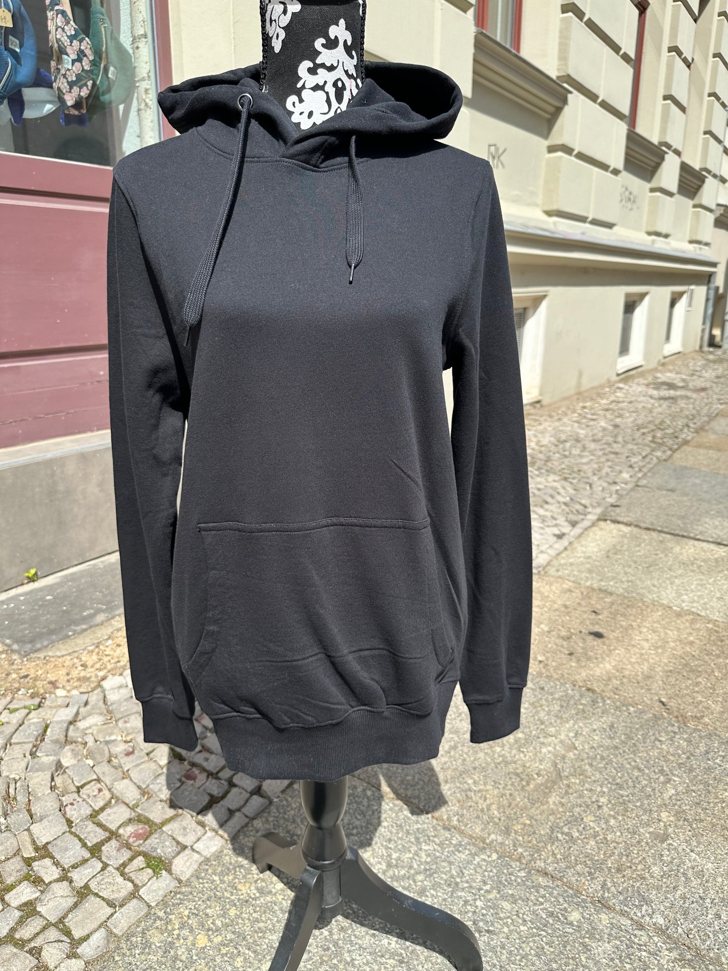 Fairtrade Hoodie Otter schwarz