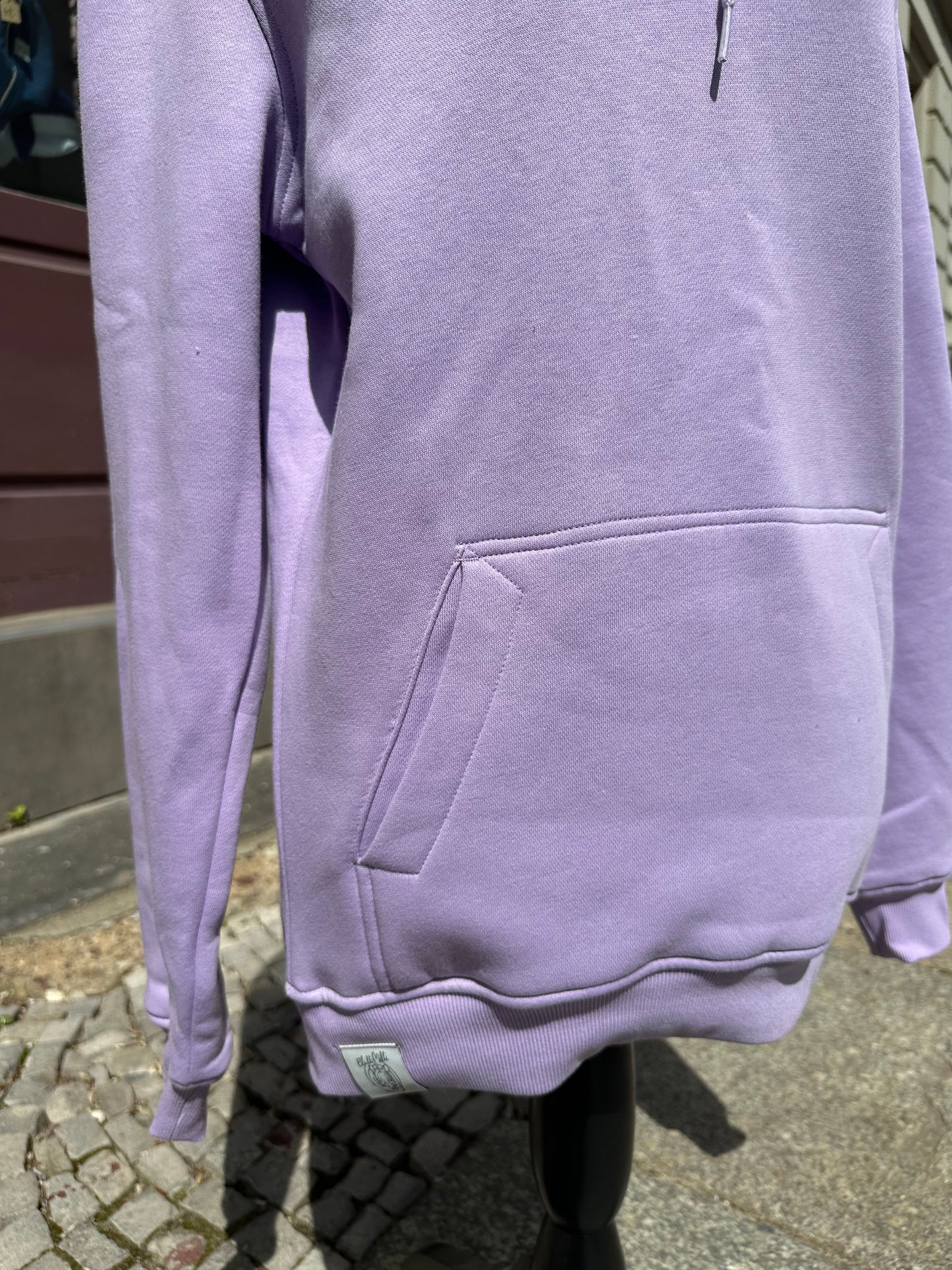 Fairtrade Hoodie Otter flieder