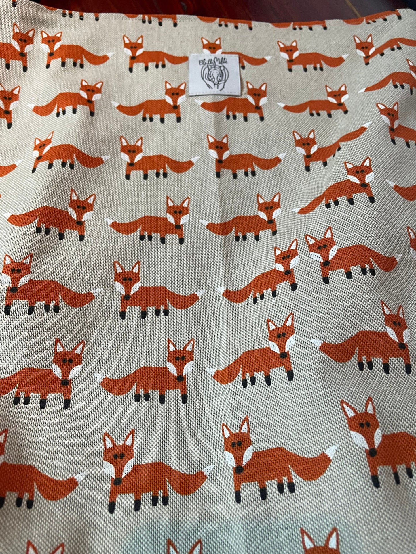 Umhängetasche, beuteltasche, Canvas, Fuchs, sjel