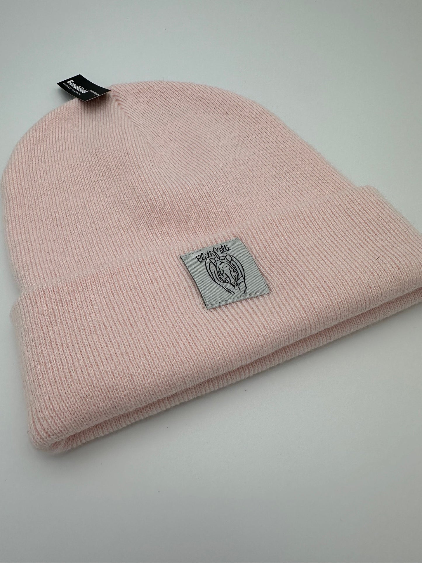 Mütze Beanie- Pastellrosa