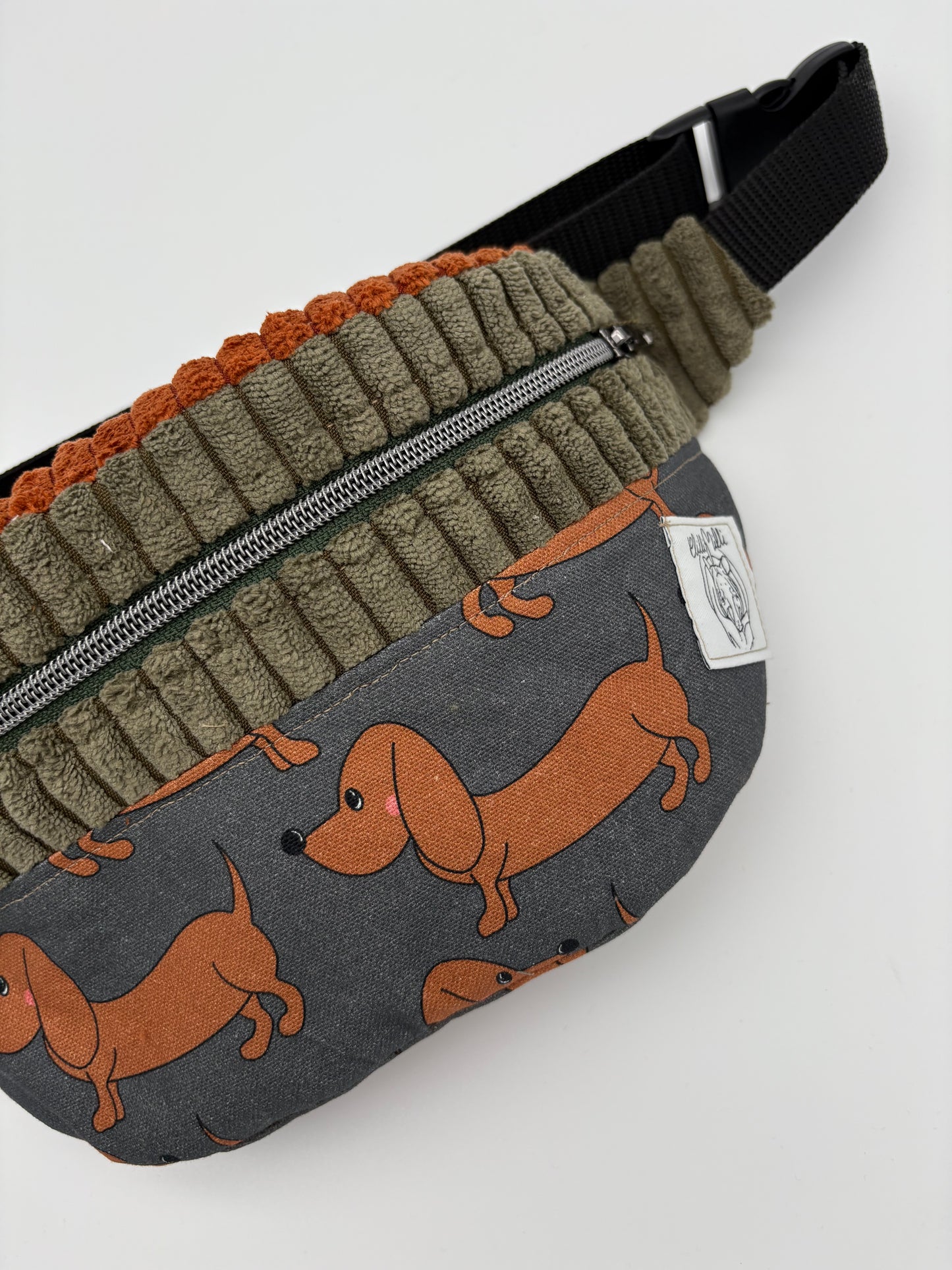 Hipbag- Retro Dackel