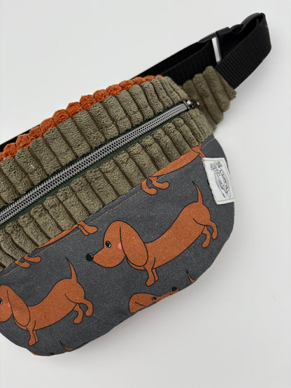 Hipbag- Retro Dackel