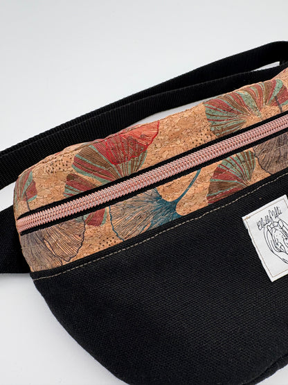 Hipbag- ginkgo Kork