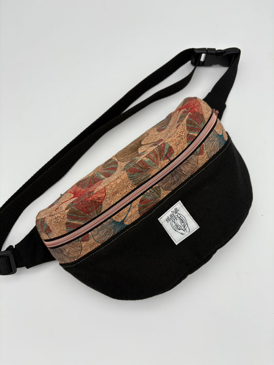 Hipbag- ginkgo Kork