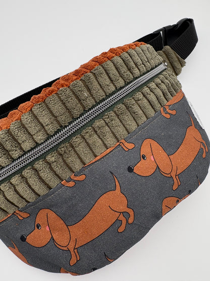 Hipbag- Retro Dackel