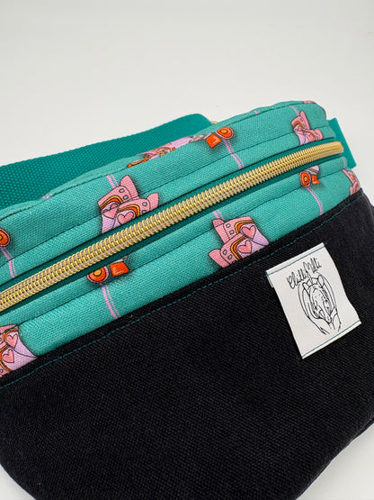 Hipbag- Retro Rollschuhe
