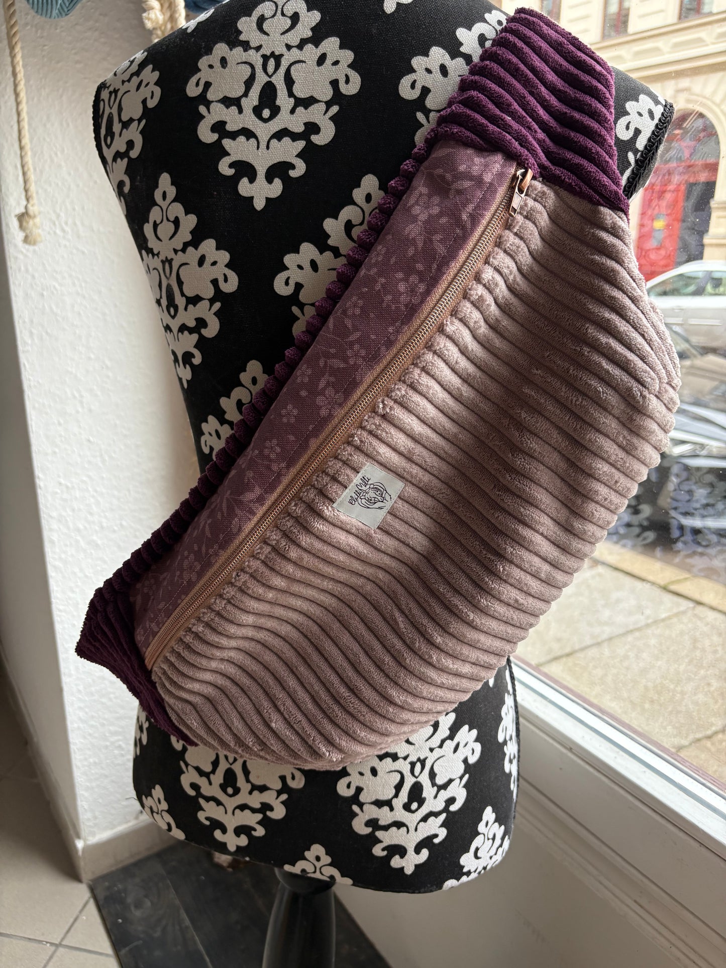 Crossbodybag- Farbmix Rosa Floral