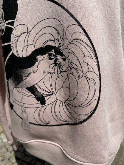 Fairtrade Hoodie Otter Rosa