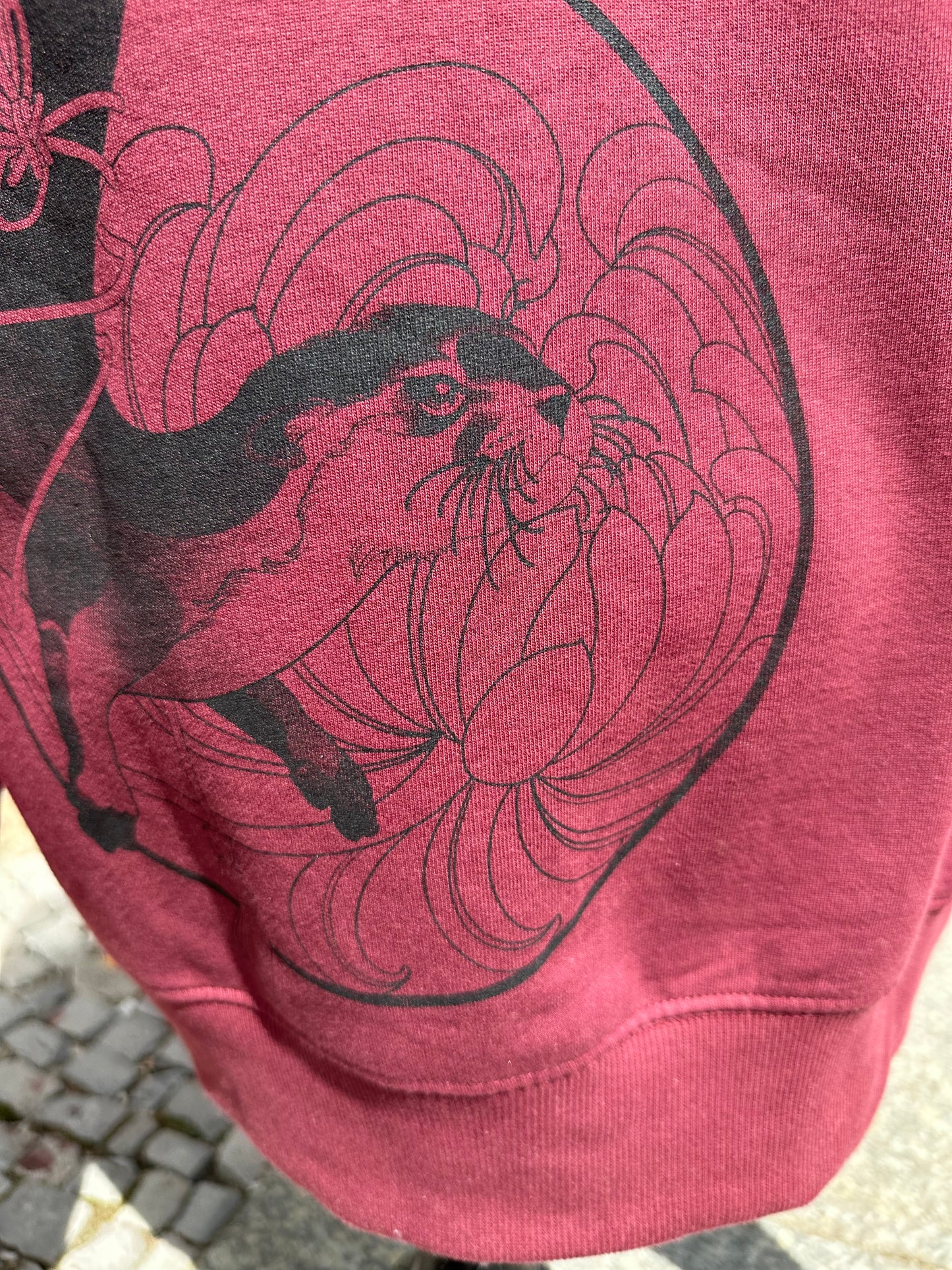 Fairtrade Hoodie Otter bordeauxe