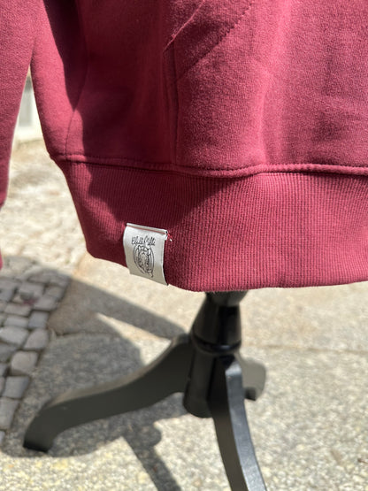 Fairtrade Hoodie Otter bordeauxe