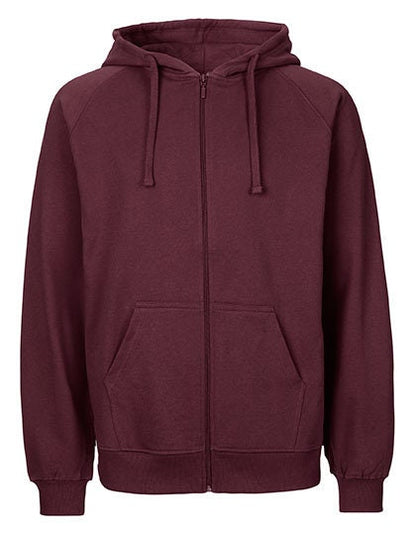 Fairtrade Sweatjacke Fuchs unisex, geografisch, schwarz, neutral, Zipper