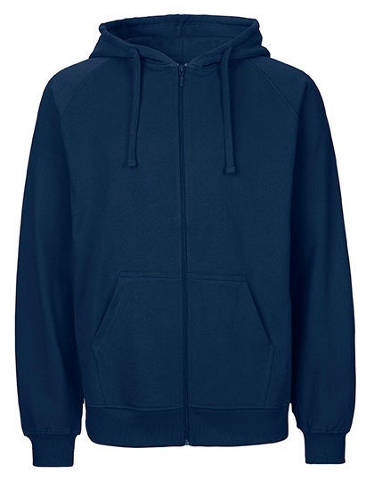 Fairtrade Sweatjacke, Waschbär unisex, geografisch, schwarz, neutral, Zipper