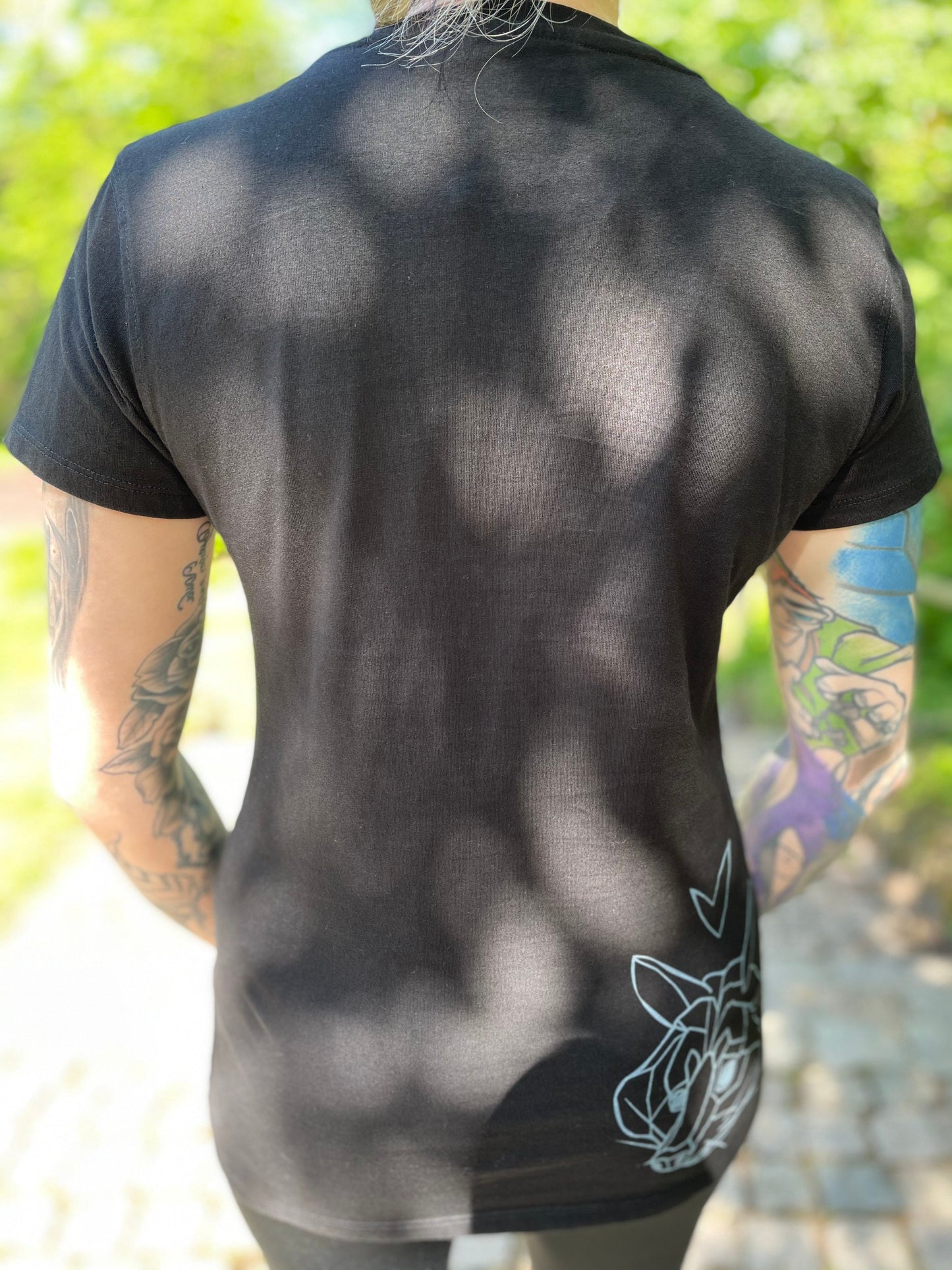 Shirt, Waschbär, Fairtrade, Siebdruck, female