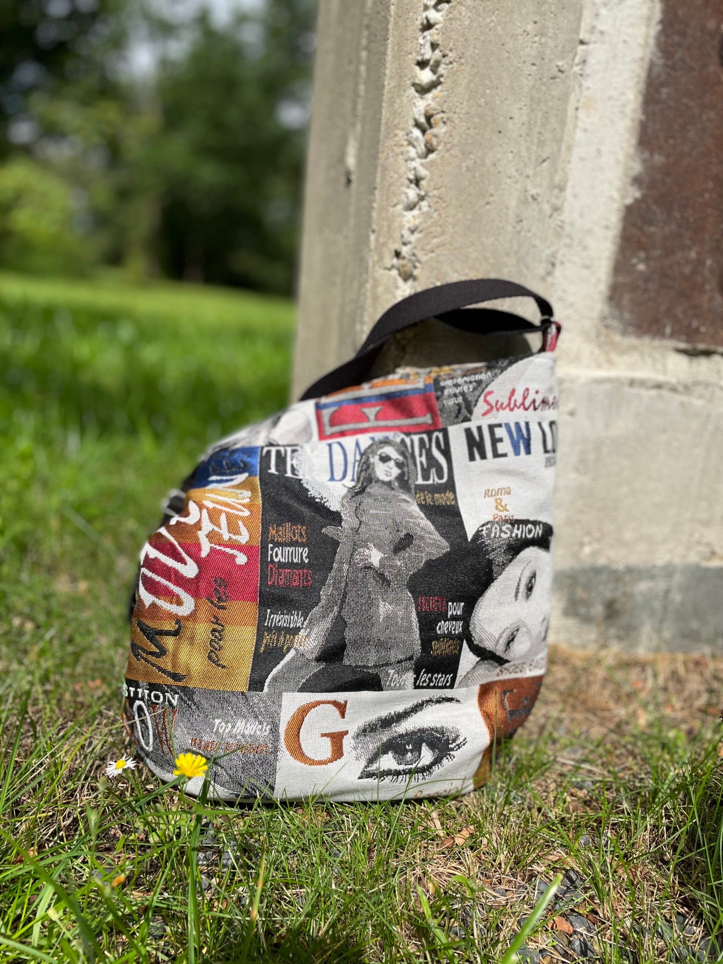 Umhängetasche, beuteltasche, Cover, Frau, sjel