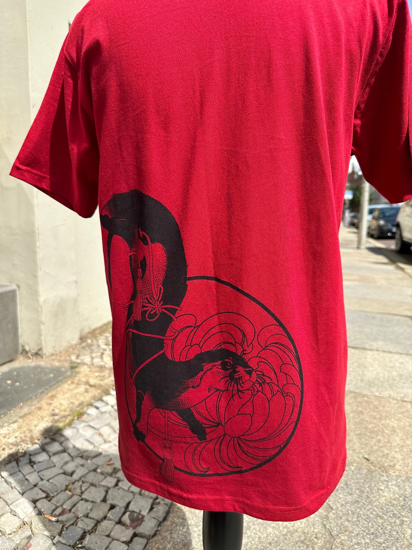 Shirt Otter rot
