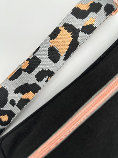 Crossbodybag/ Hipbag- Schwarz, Leo